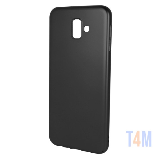 Capa de Silicone Mole para Samsung Galaxy A6 2018 Preto